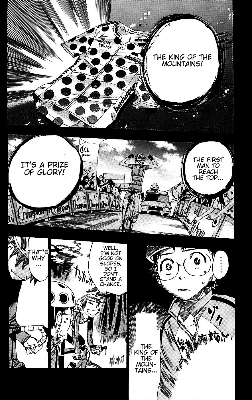 Yowamushi Pedal chapter 28 page 15