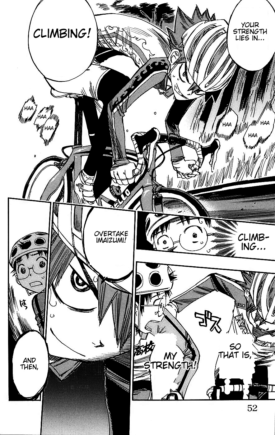 Yowamushi Pedal chapter 28 page 2