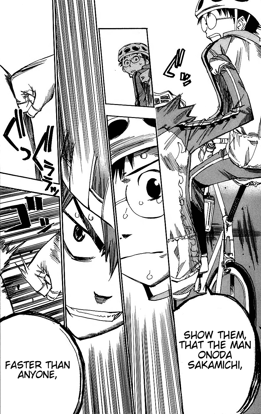 Yowamushi Pedal chapter 28 page 3