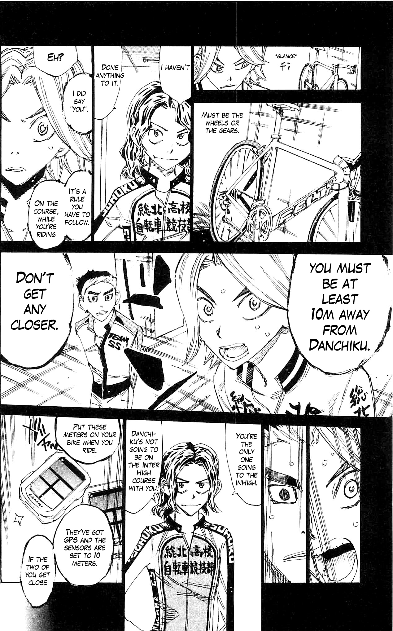 Yowamushi Pedal chapter 280 page 12