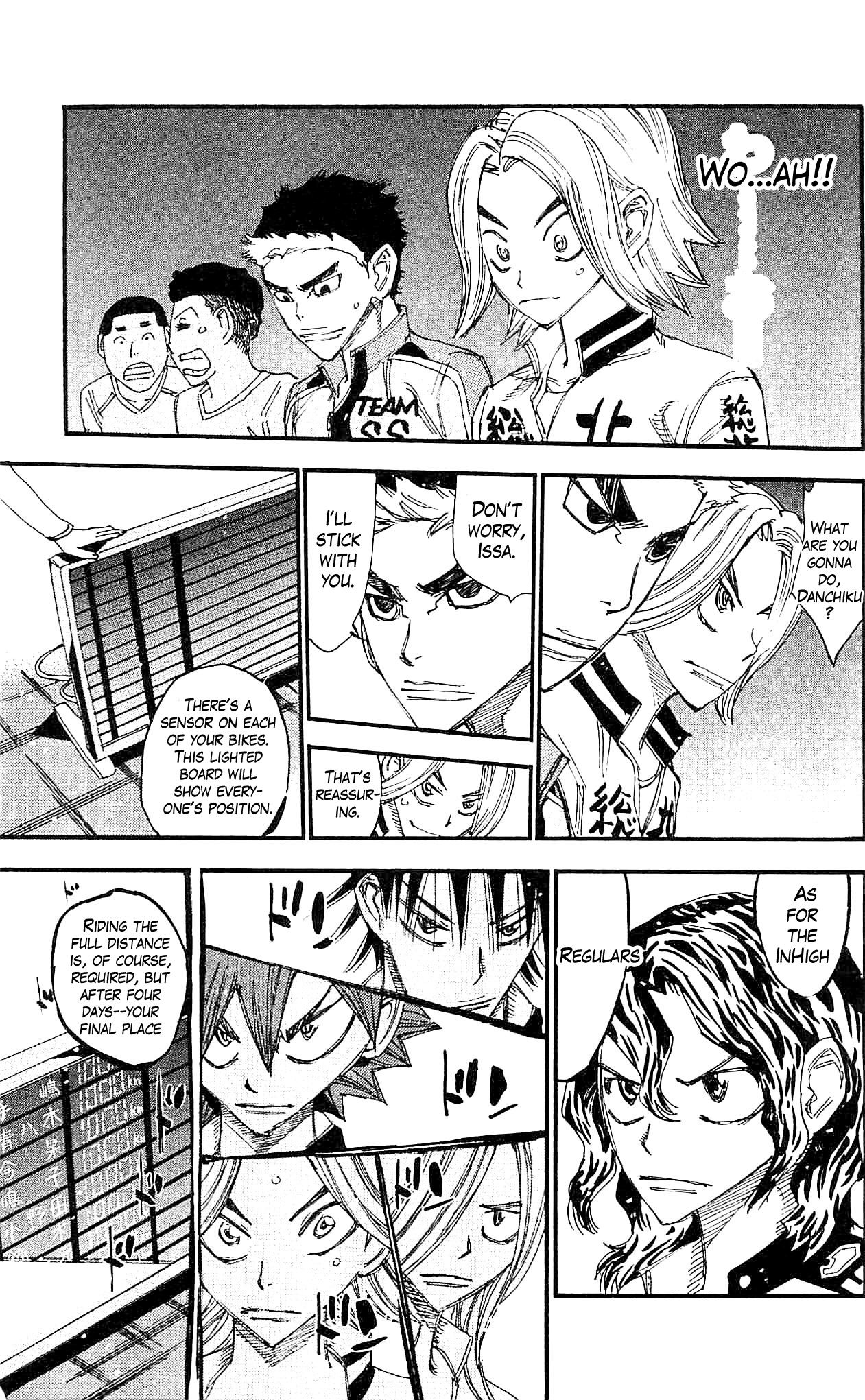 Yowamushi Pedal chapter 280 page 9