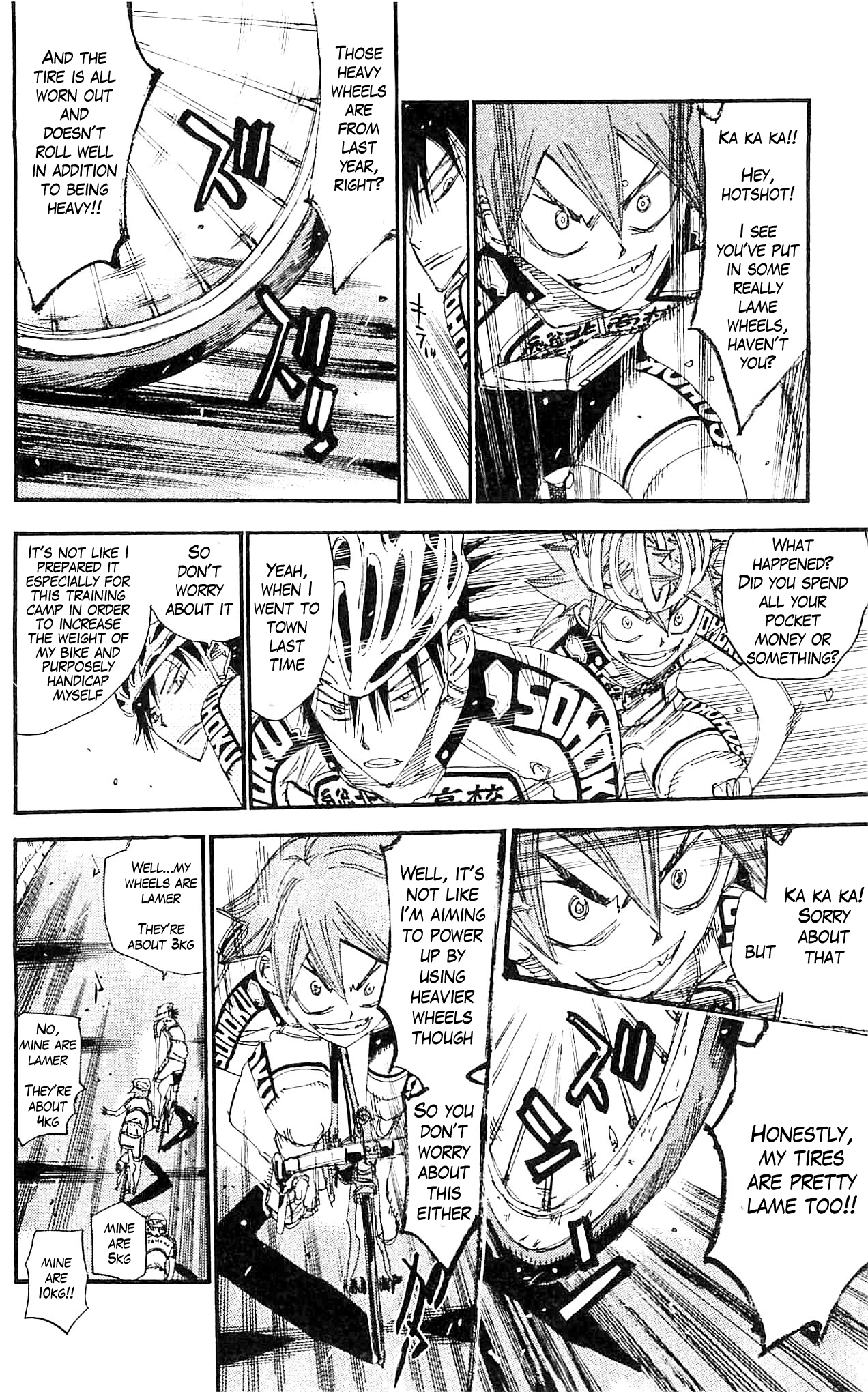 Yowamushi Pedal chapter 281 page 10