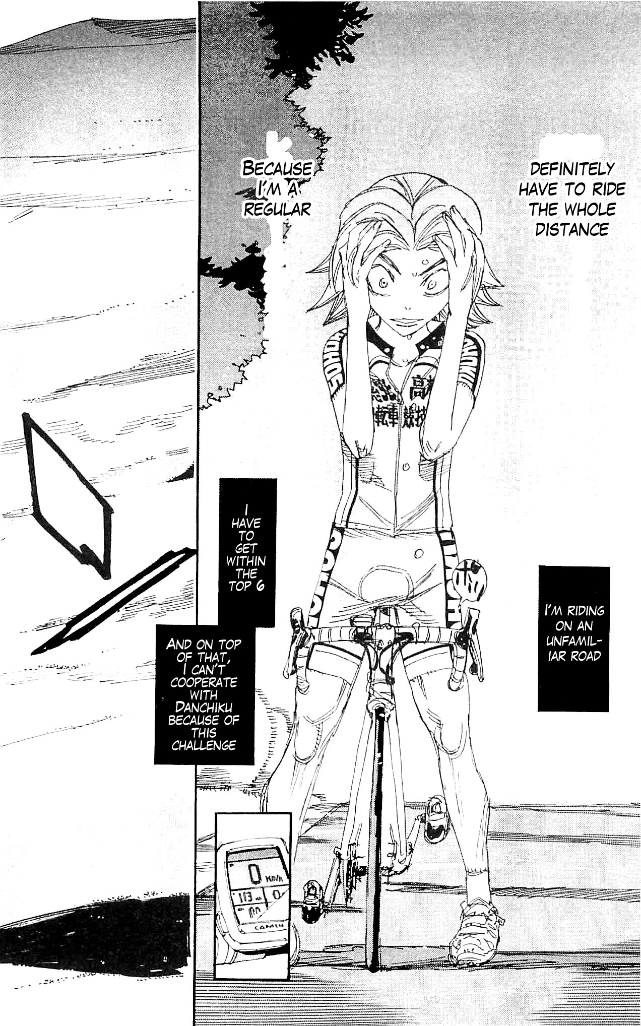 Yowamushi Pedal chapter 281 page 2