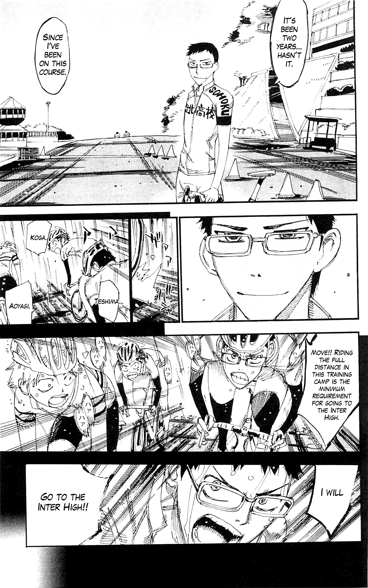 Yowamushi Pedal chapter 282 page 10