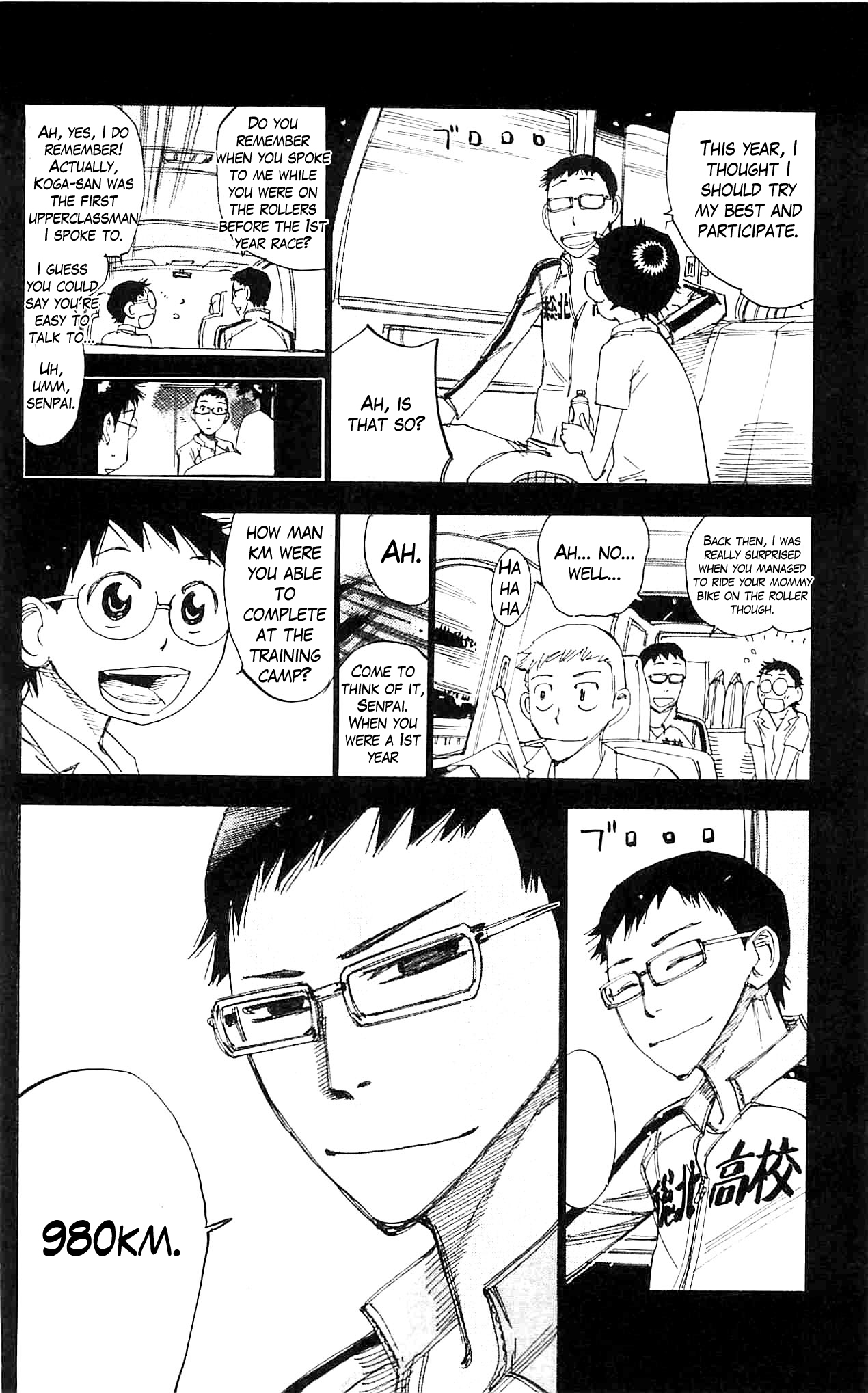 Yowamushi Pedal chapter 282 page 13