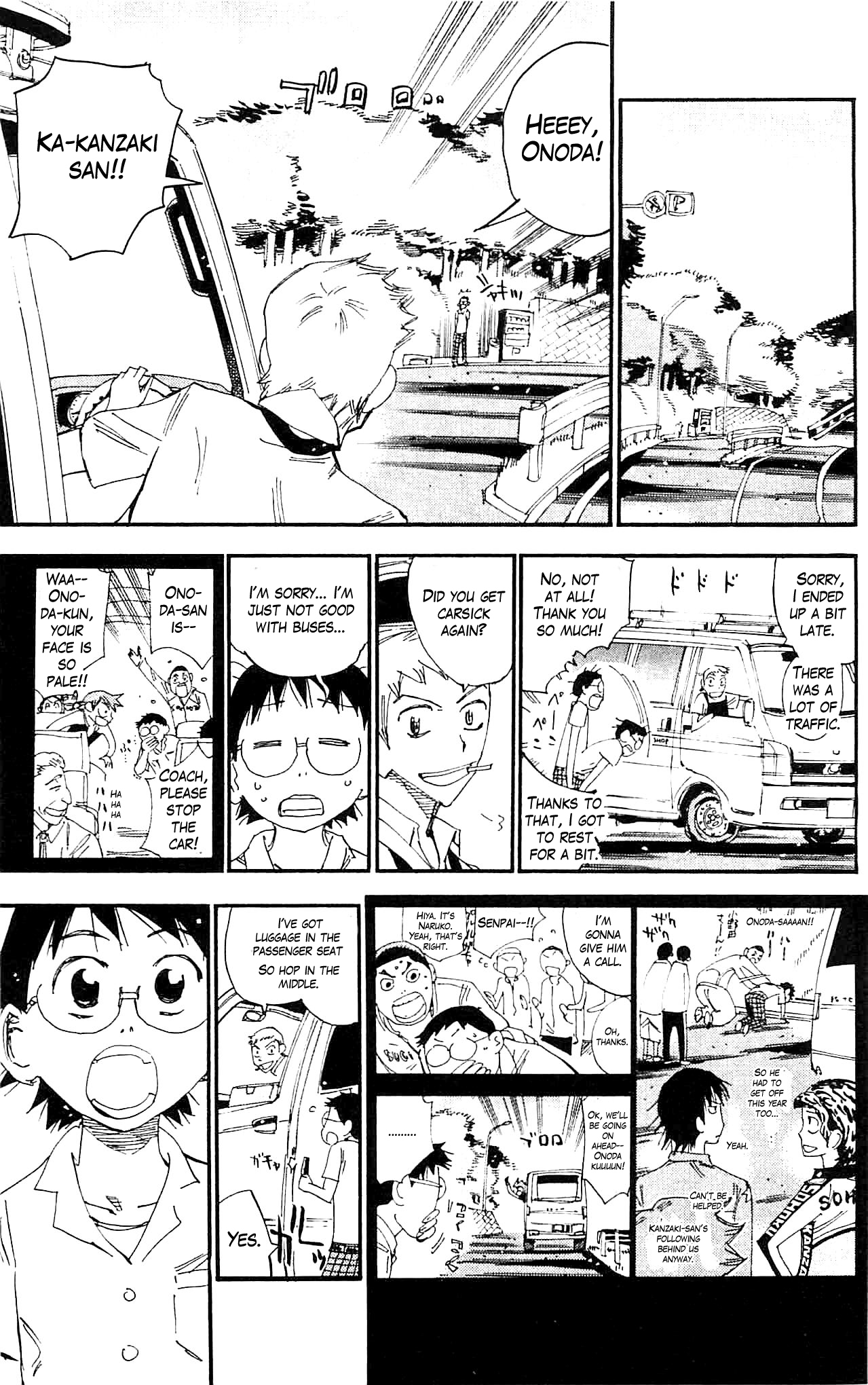 Yowamushi Pedal chapter 282 page 4