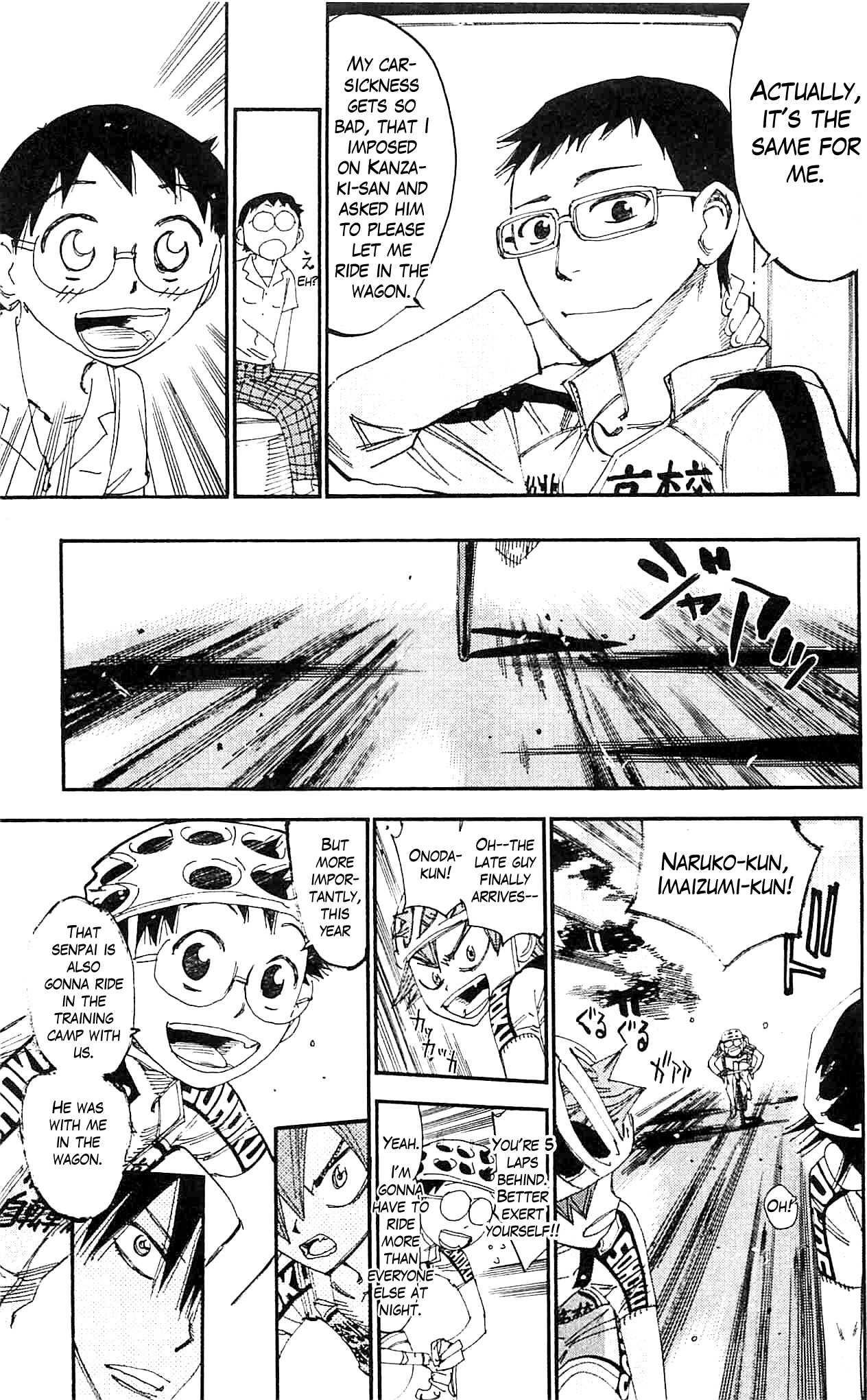 Yowamushi Pedal chapter 282 page 6