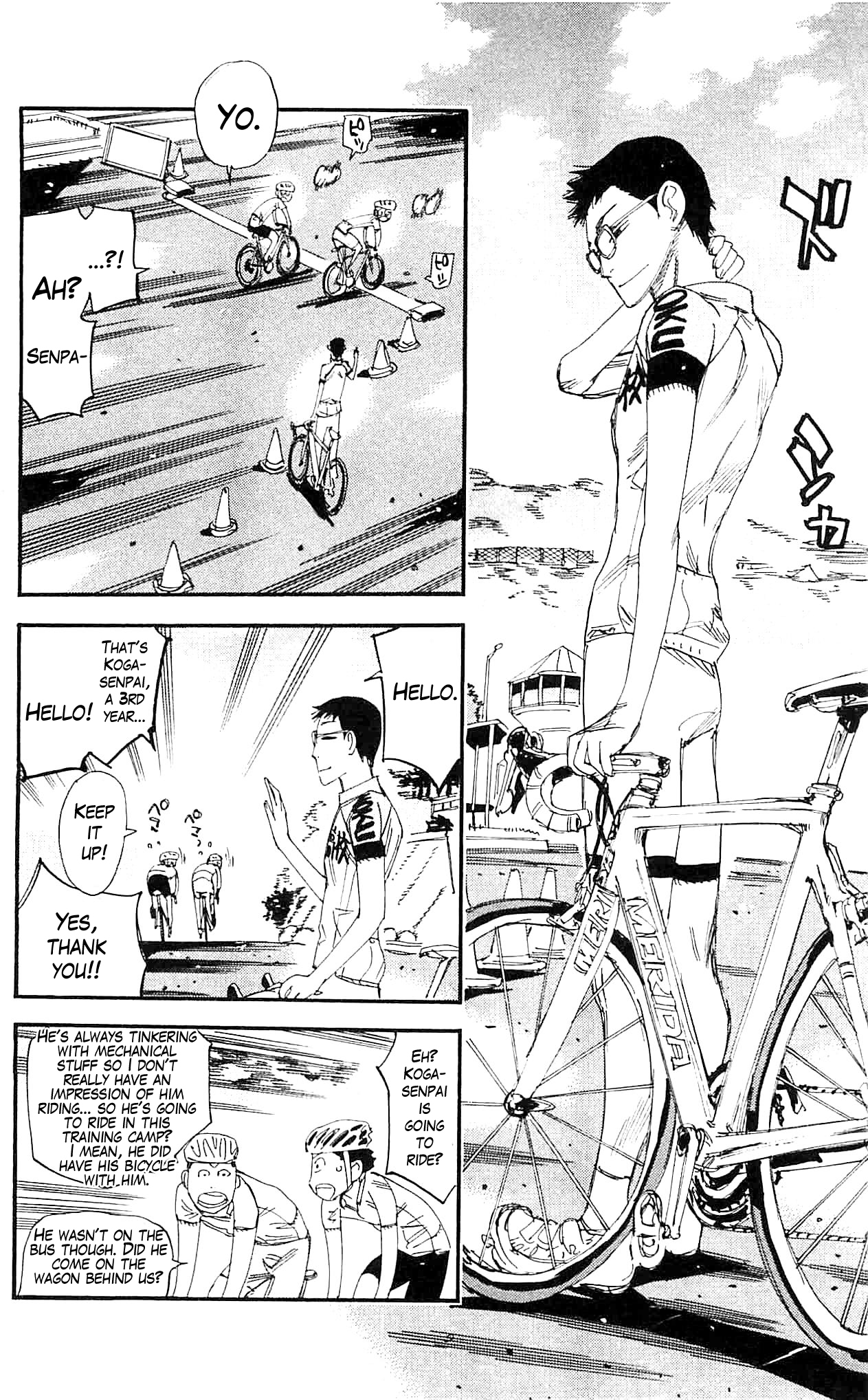 Yowamushi Pedal chapter 282 page 9