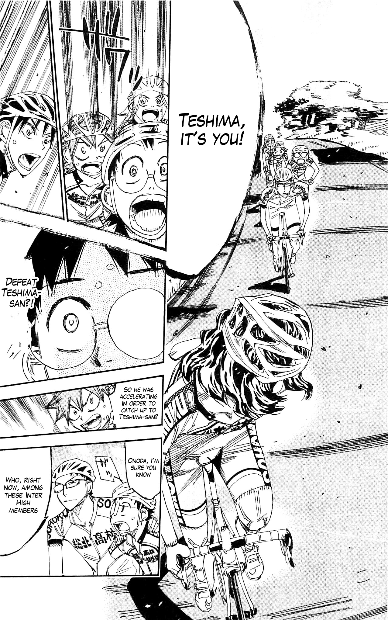 Yowamushi Pedal chapter 283 page 19