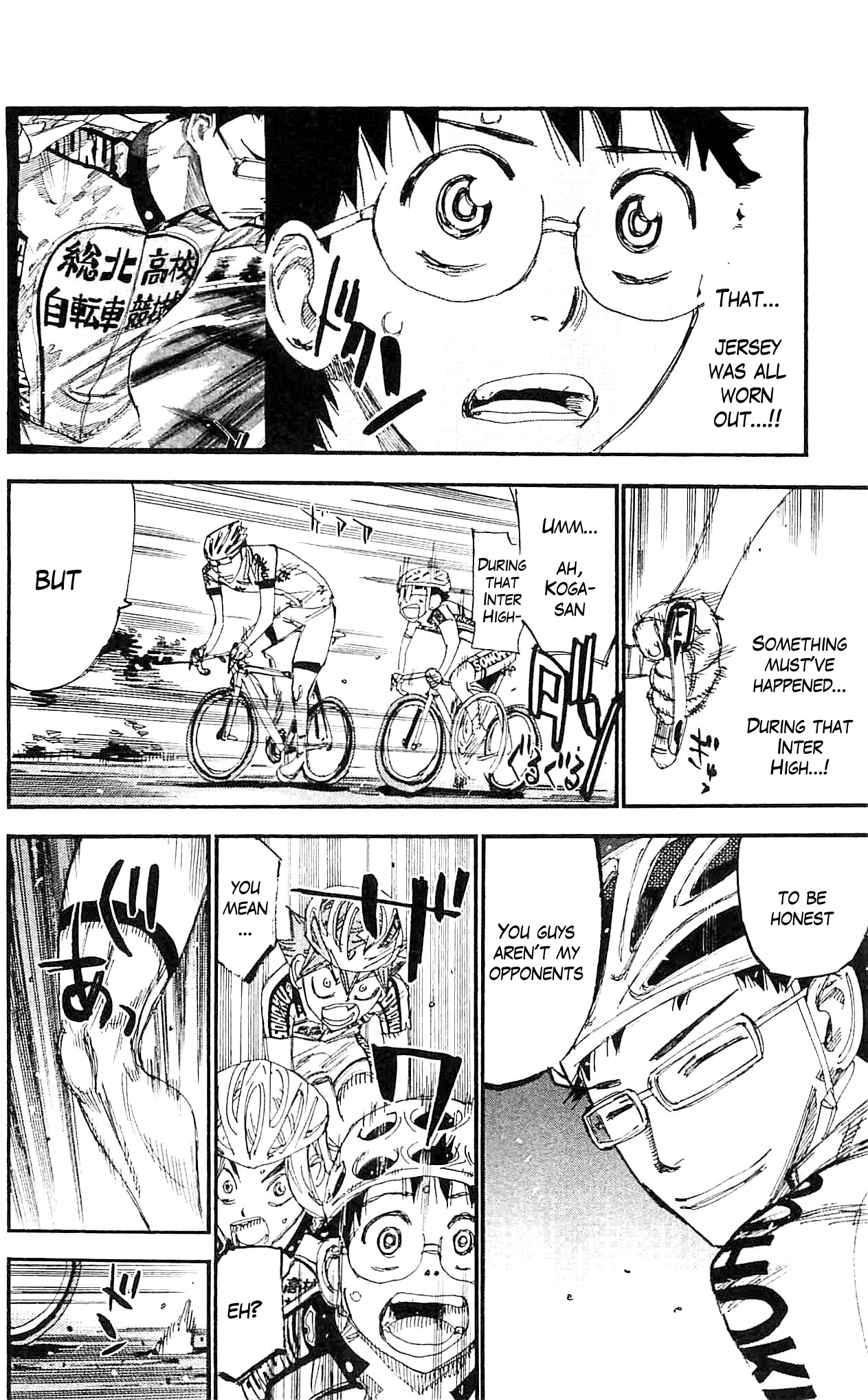 Yowamushi Pedal chapter 283 page 8