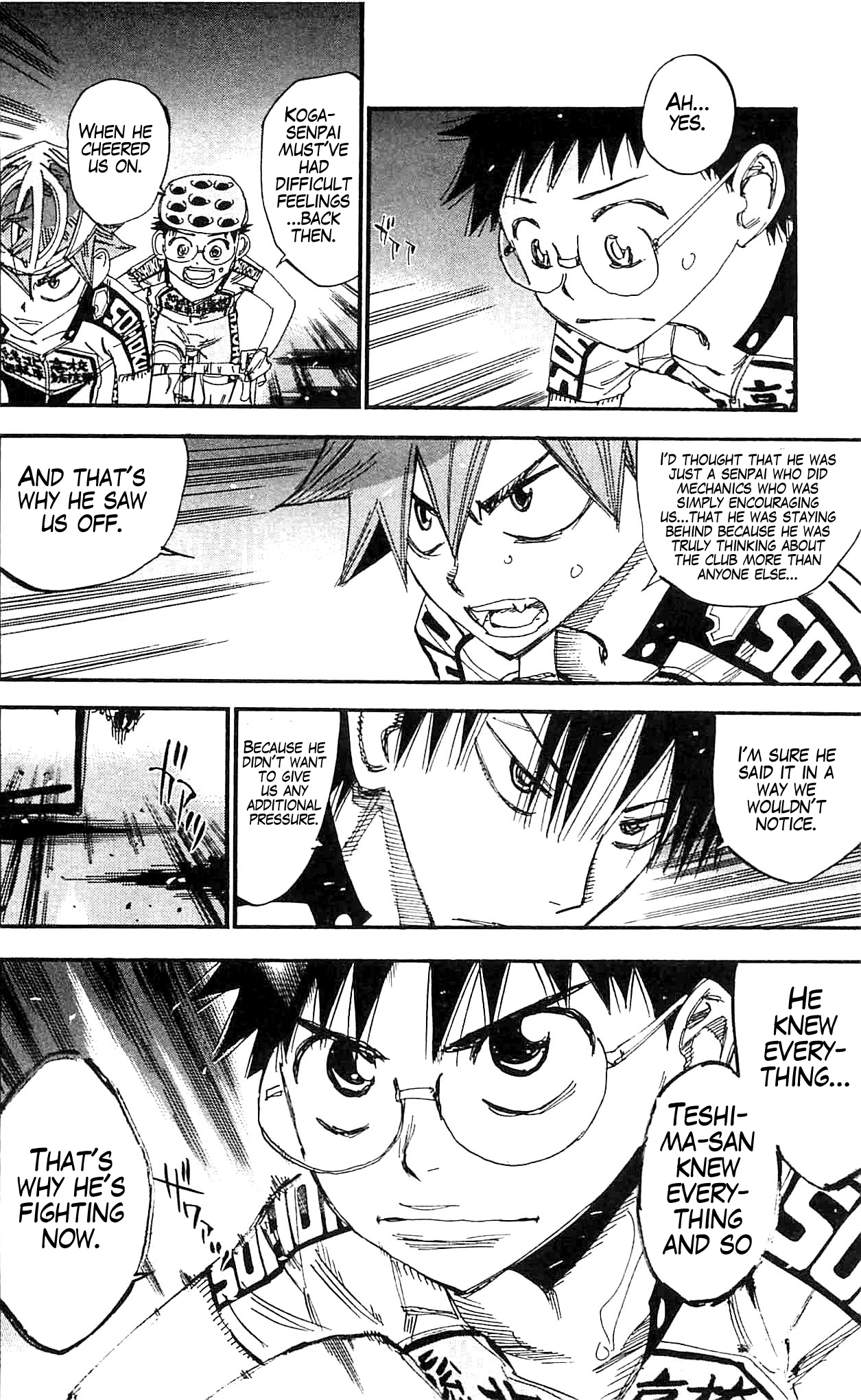 Yowamushi Pedal chapter 285 page 18