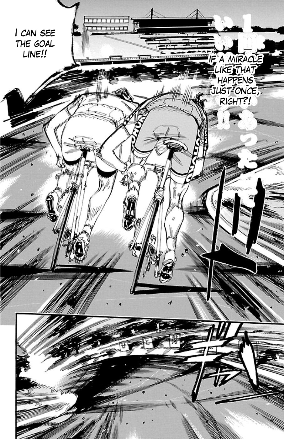 Yowamushi Pedal chapter 288 page 19