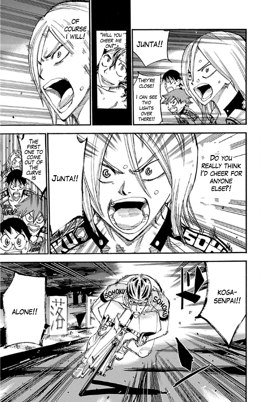 Yowamushi Pedal chapter 288 page 20