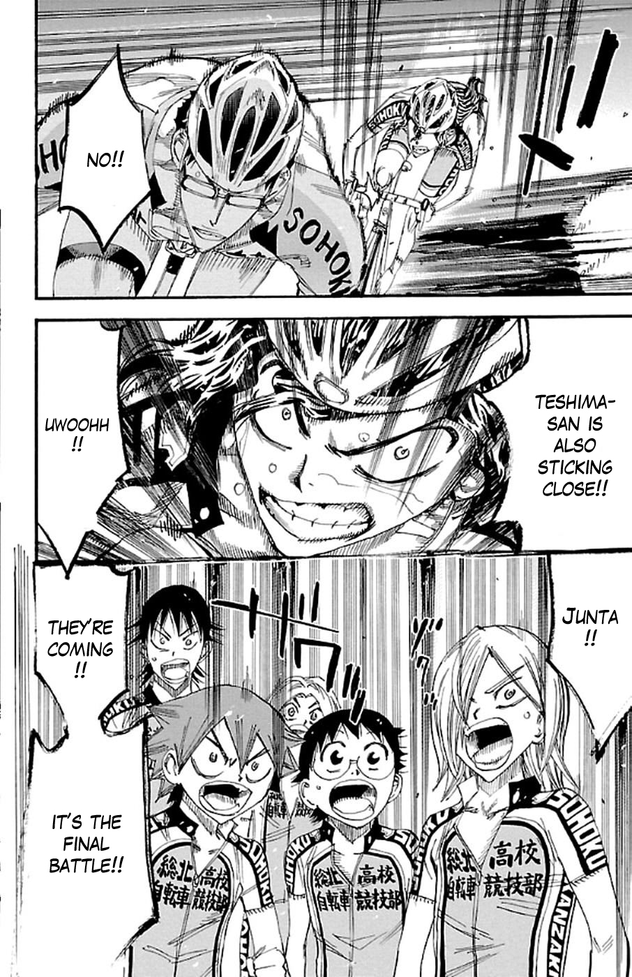 Yowamushi Pedal chapter 288 page 21