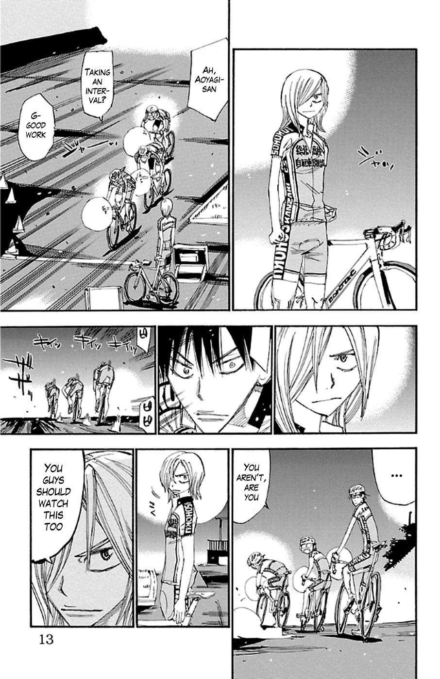 Yowamushi Pedal chapter 288 page 8