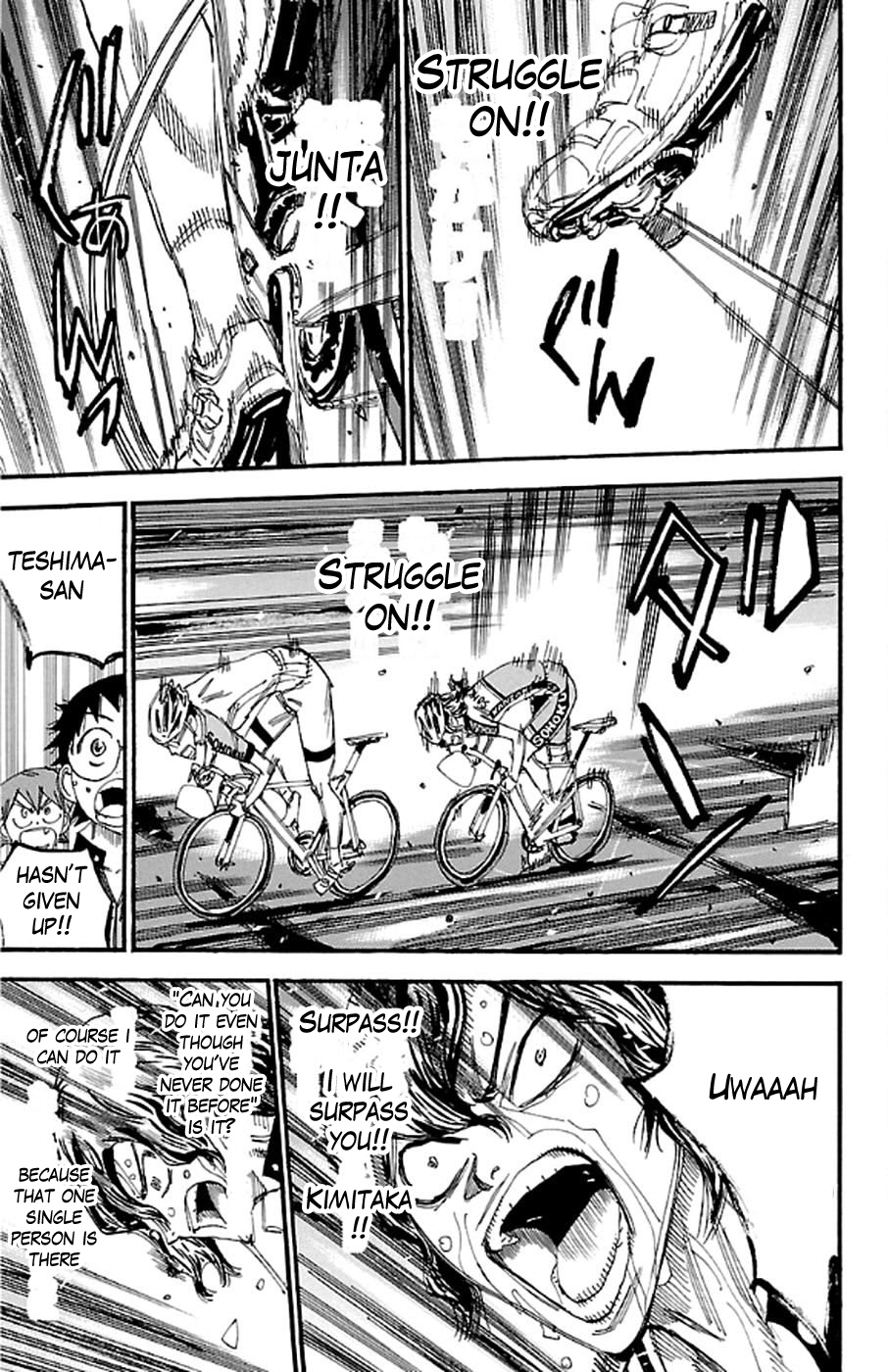 Yowamushi Pedal chapter 290 page 12