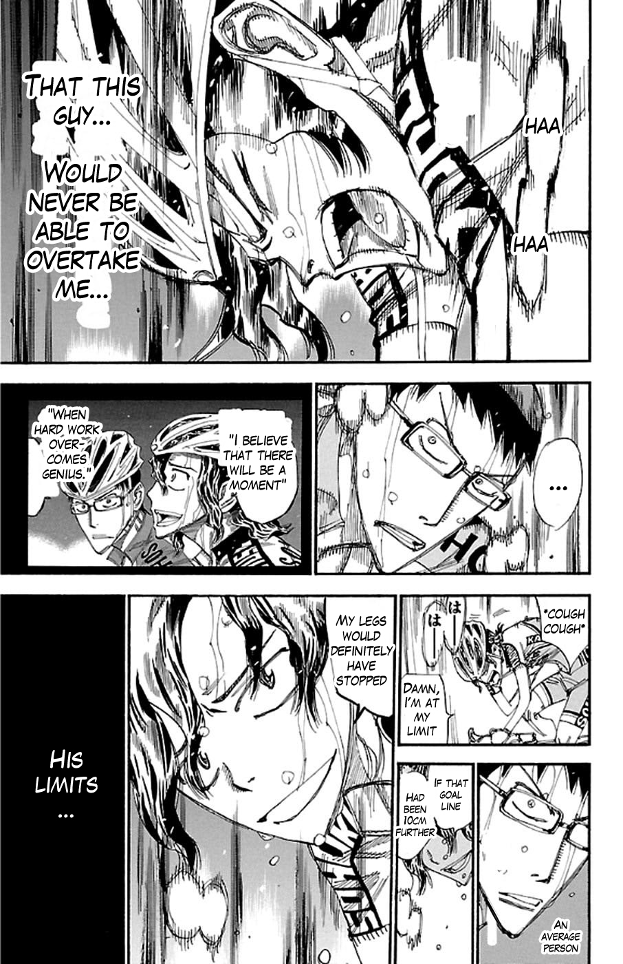 Yowamushi Pedal chapter 290 page 21