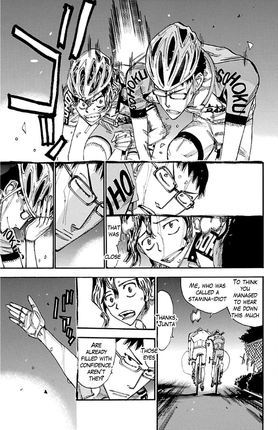 Yowamushi Pedal chapter 290 page 23