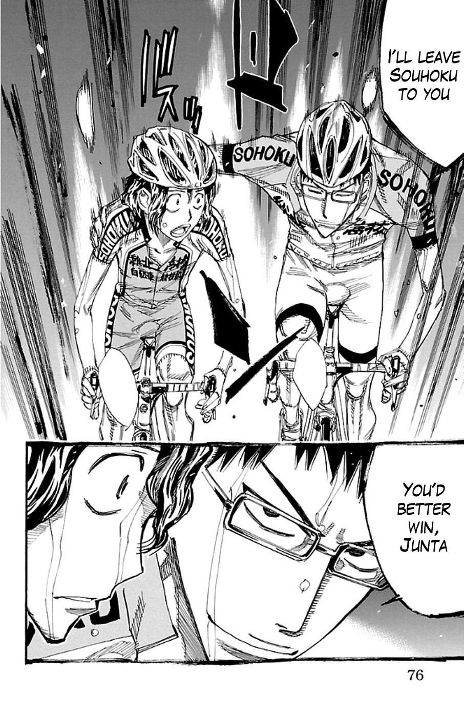 Yowamushi Pedal chapter 290 page 24