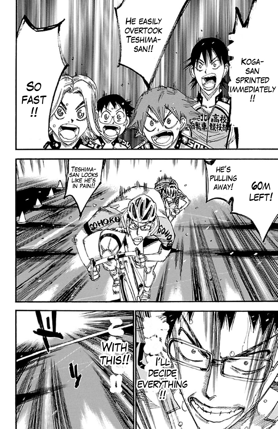 Yowamushi Pedal chapter 290 page 7