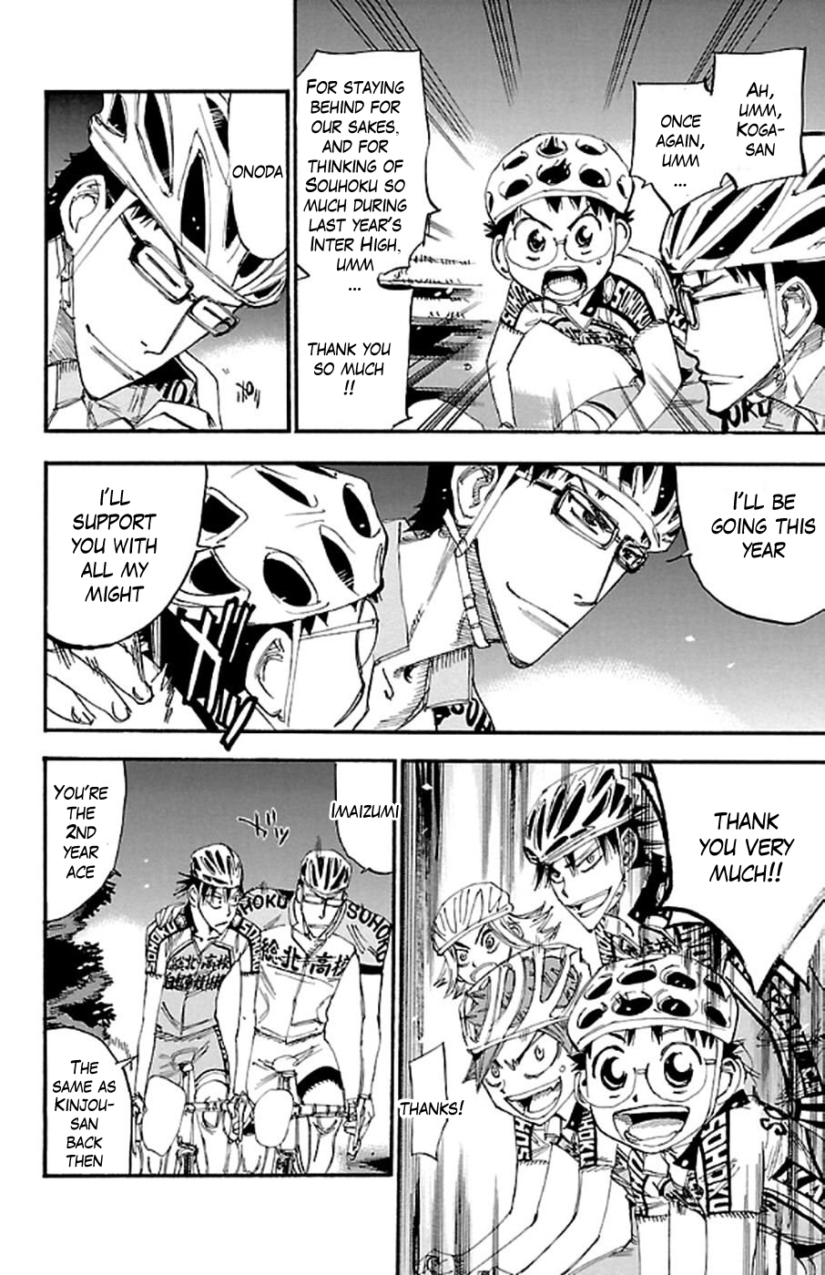 Yowamushi Pedal chapter 291 page 16