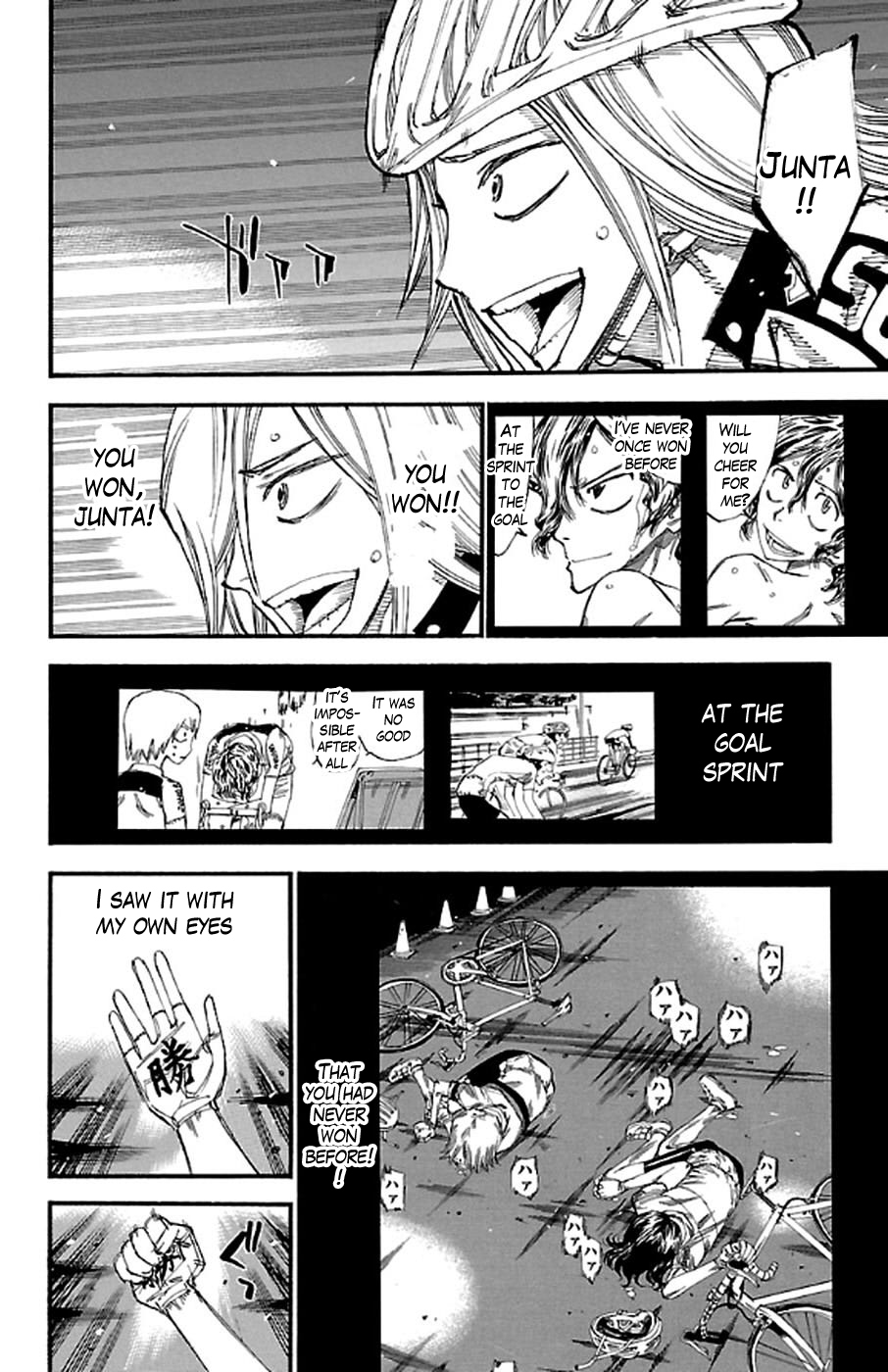 Yowamushi Pedal chapter 291 page 4