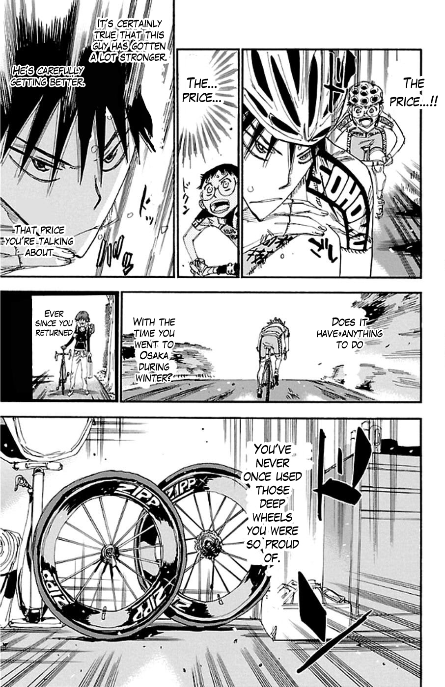 Yowamushi Pedal chapter 292 page 11