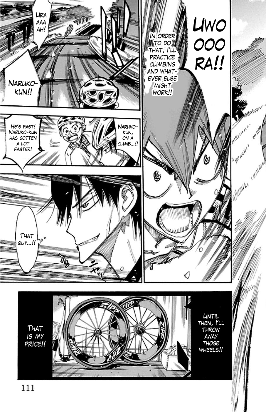 Yowamushi Pedal chapter 292 page 15