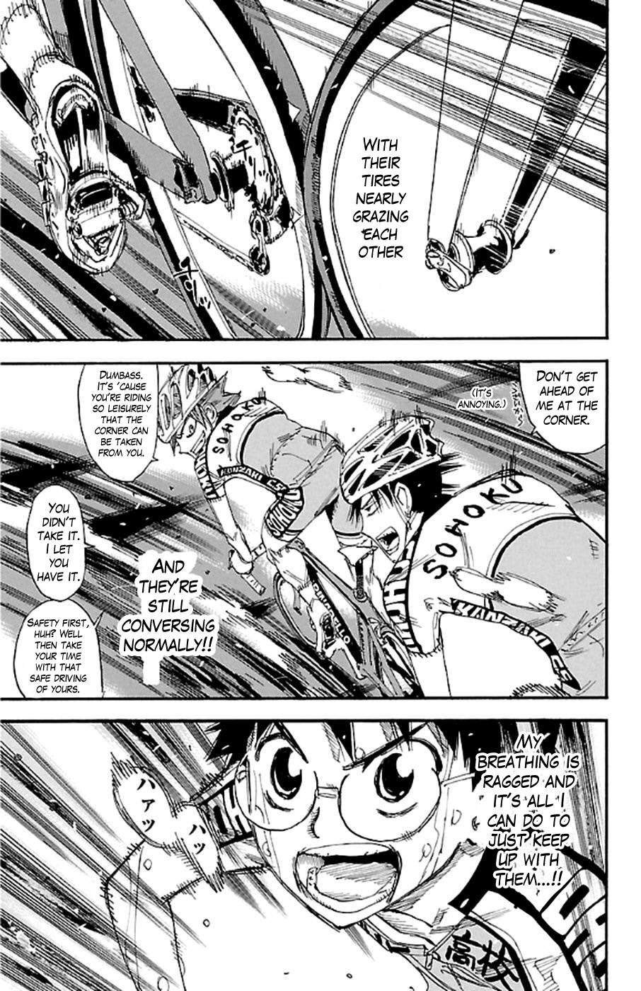 Yowamushi Pedal chapter 292 page 7