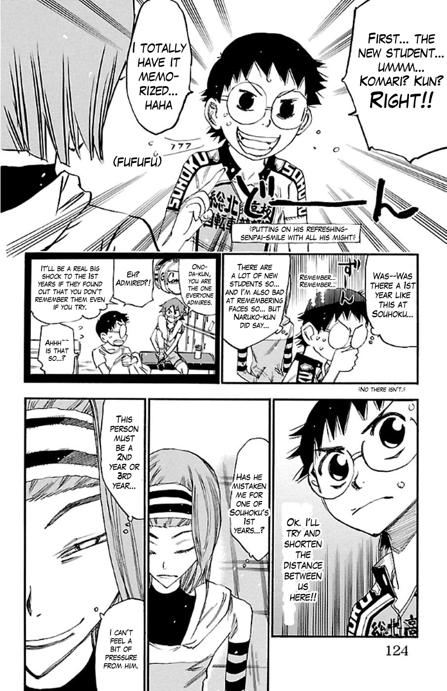 Yowamushi Pedal chapter 293 page 6