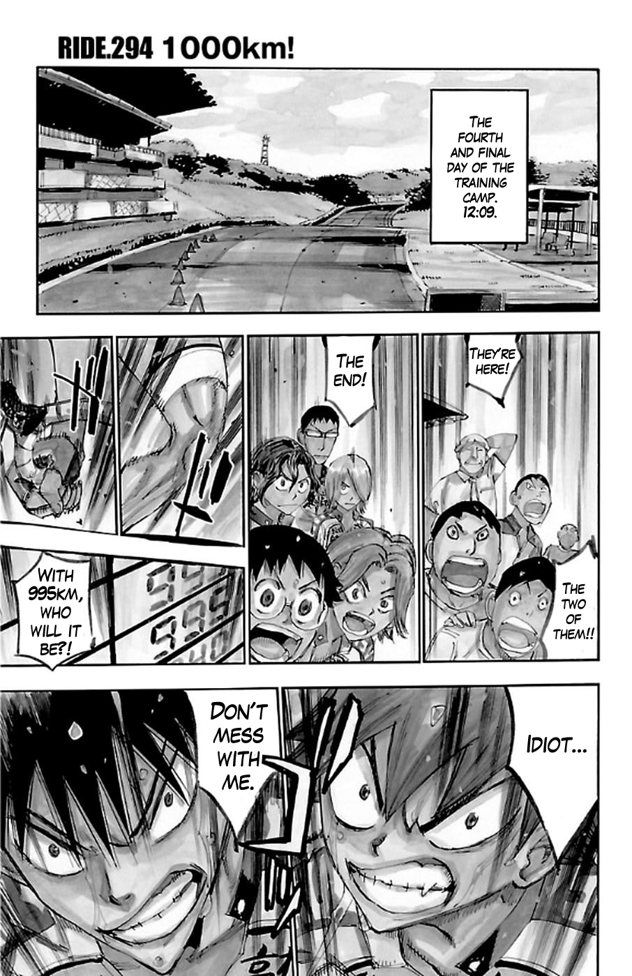 Yowamushi Pedal chapter 294 page 1