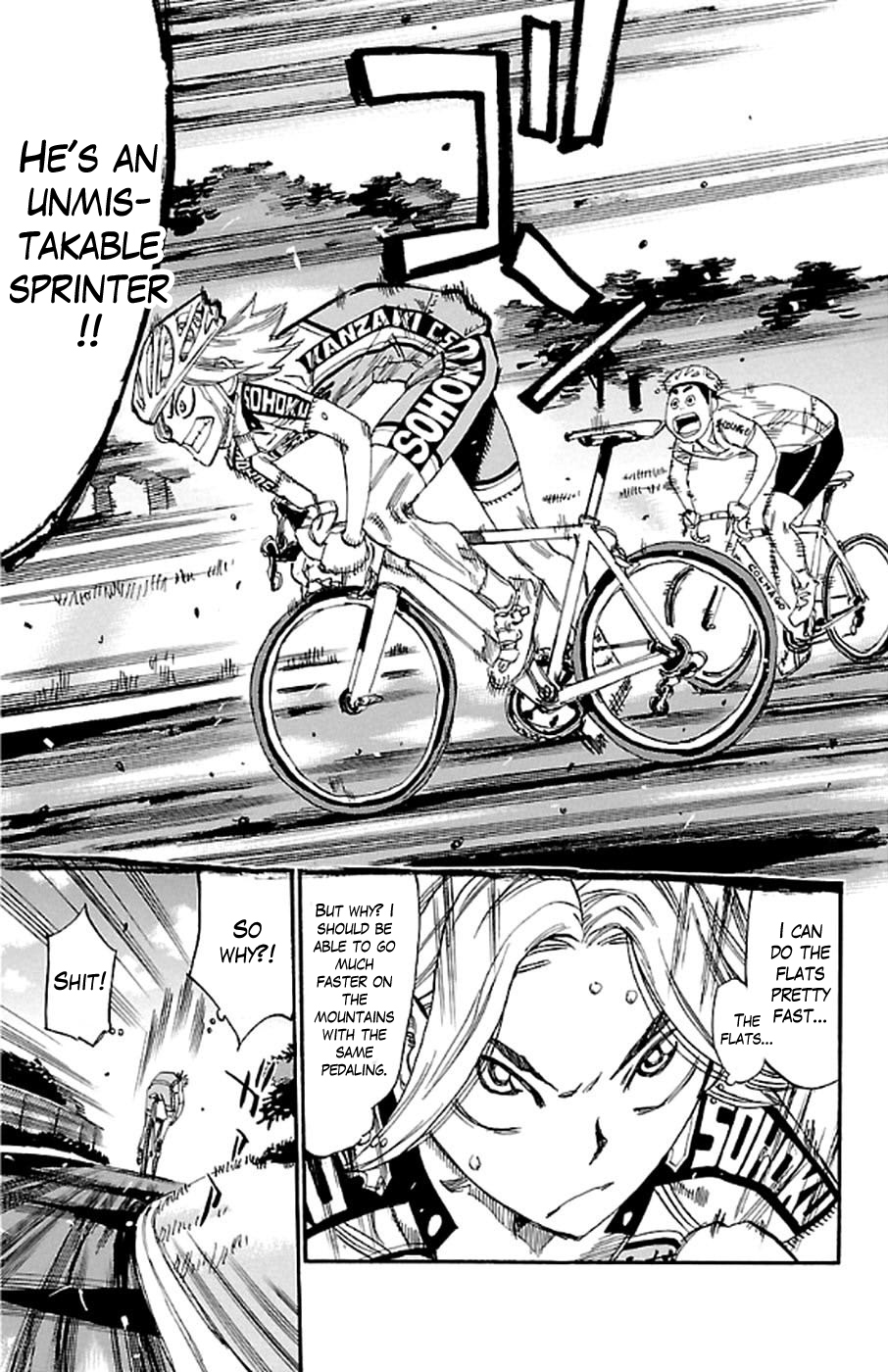 Yowamushi Pedal chapter 294 page 13