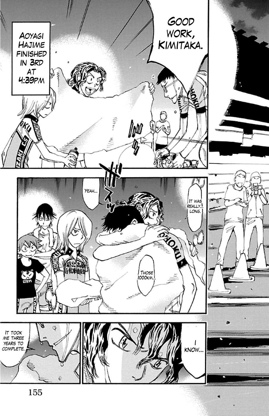 Yowamushi Pedal chapter 294 page 17