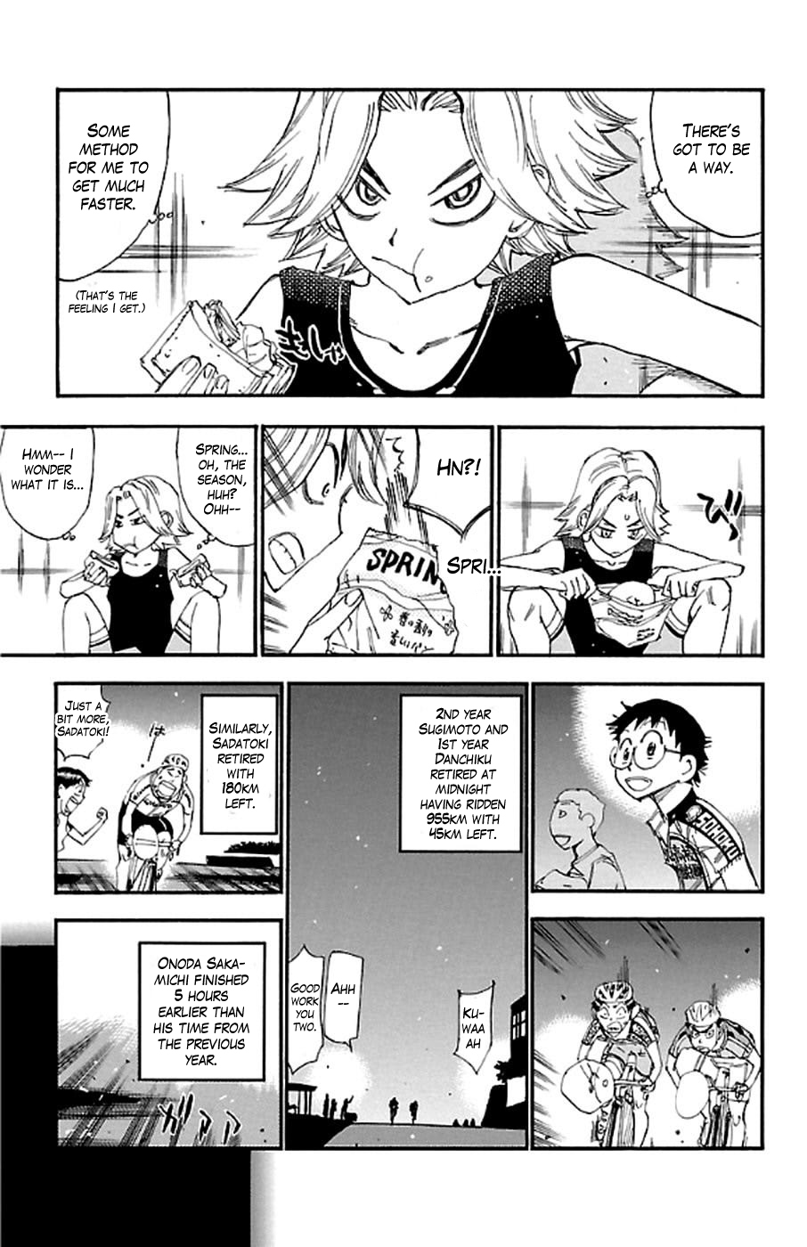 Yowamushi Pedal chapter 294 page 19