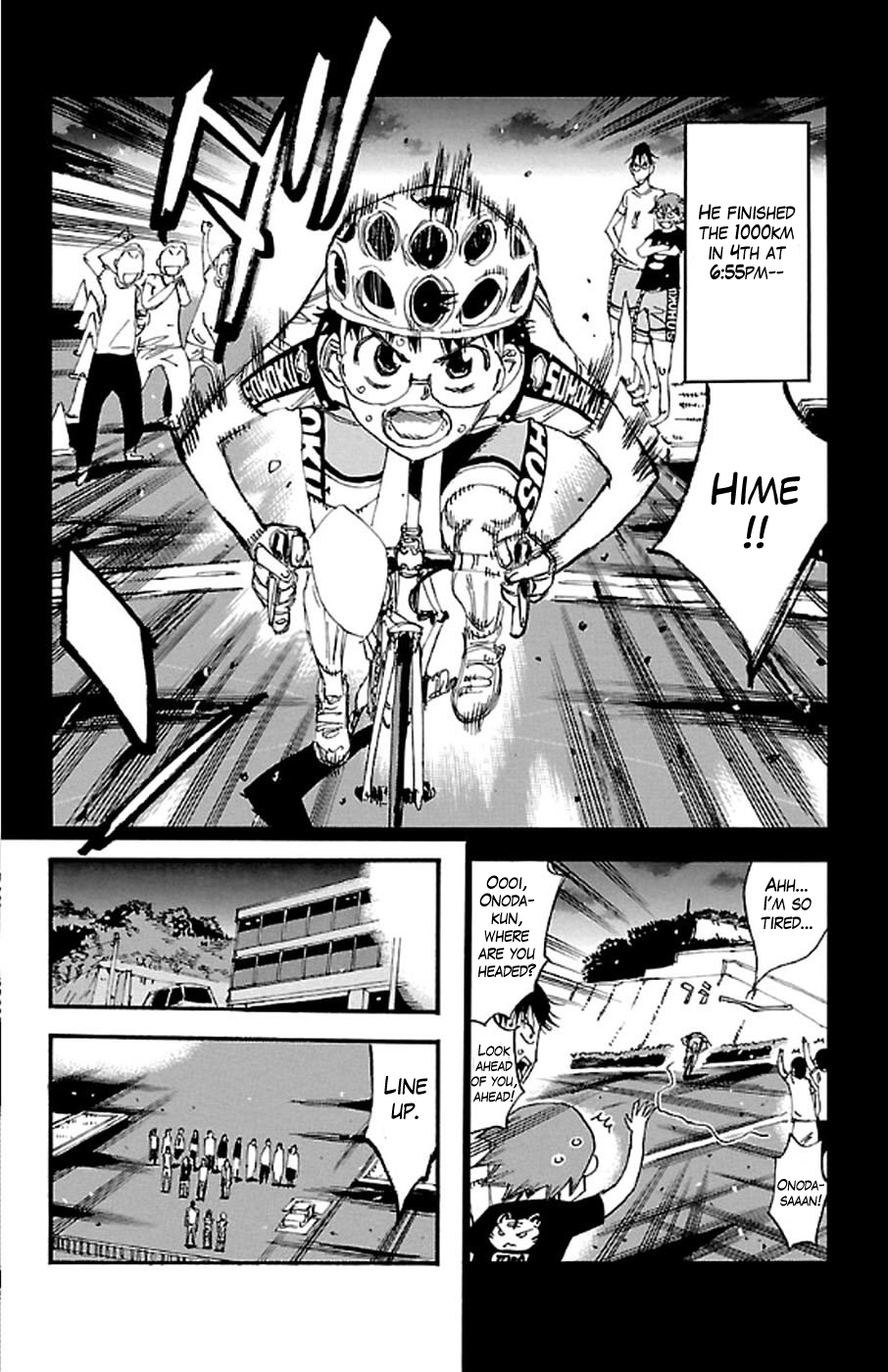 Yowamushi Pedal chapter 294 page 20