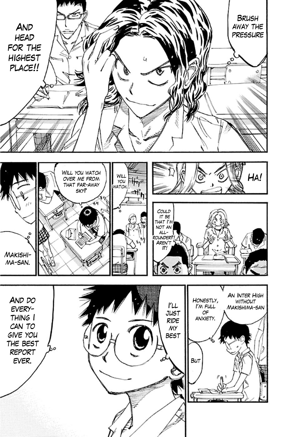 Yowamushi Pedal chapter 294 page 25