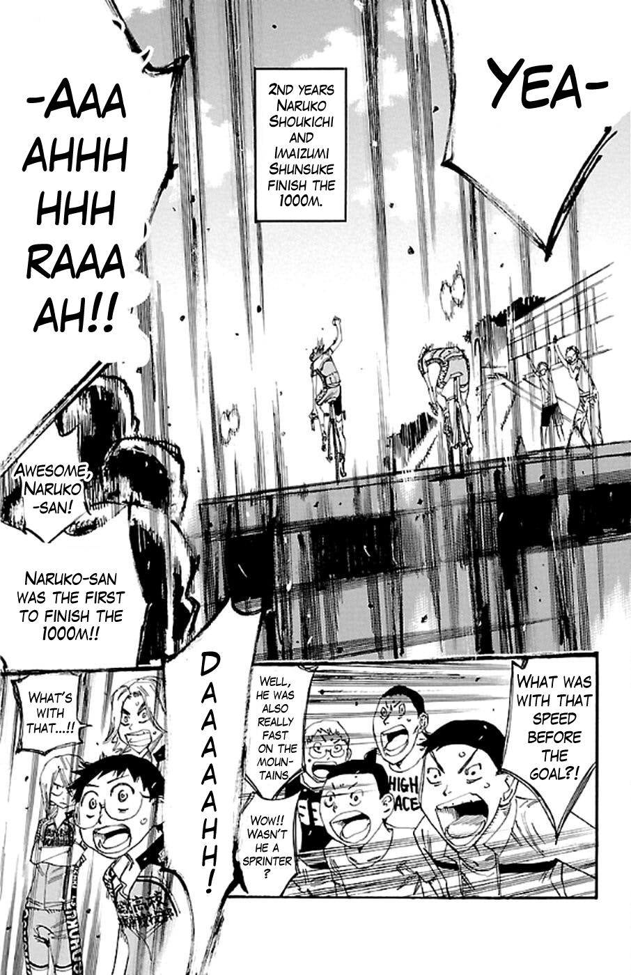 Yowamushi Pedal chapter 294 page 5