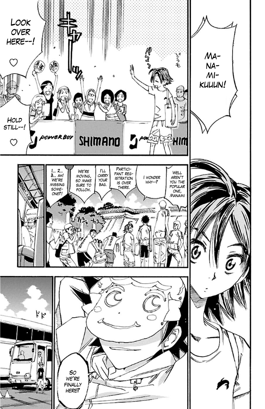 Yowamushi Pedal chapter 295 page 16