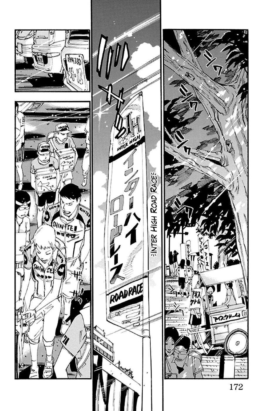 Yowamushi Pedal chapter 295 page 4