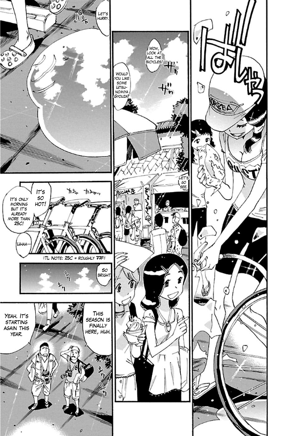 Yowamushi Pedal chapter 295 page 5