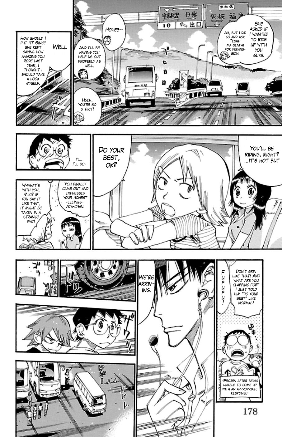 Yowamushi Pedal chapter 295 page 9