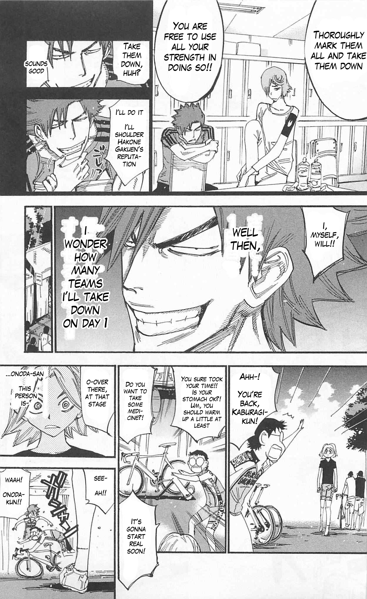 Yowamushi Pedal chapter 297 page 13