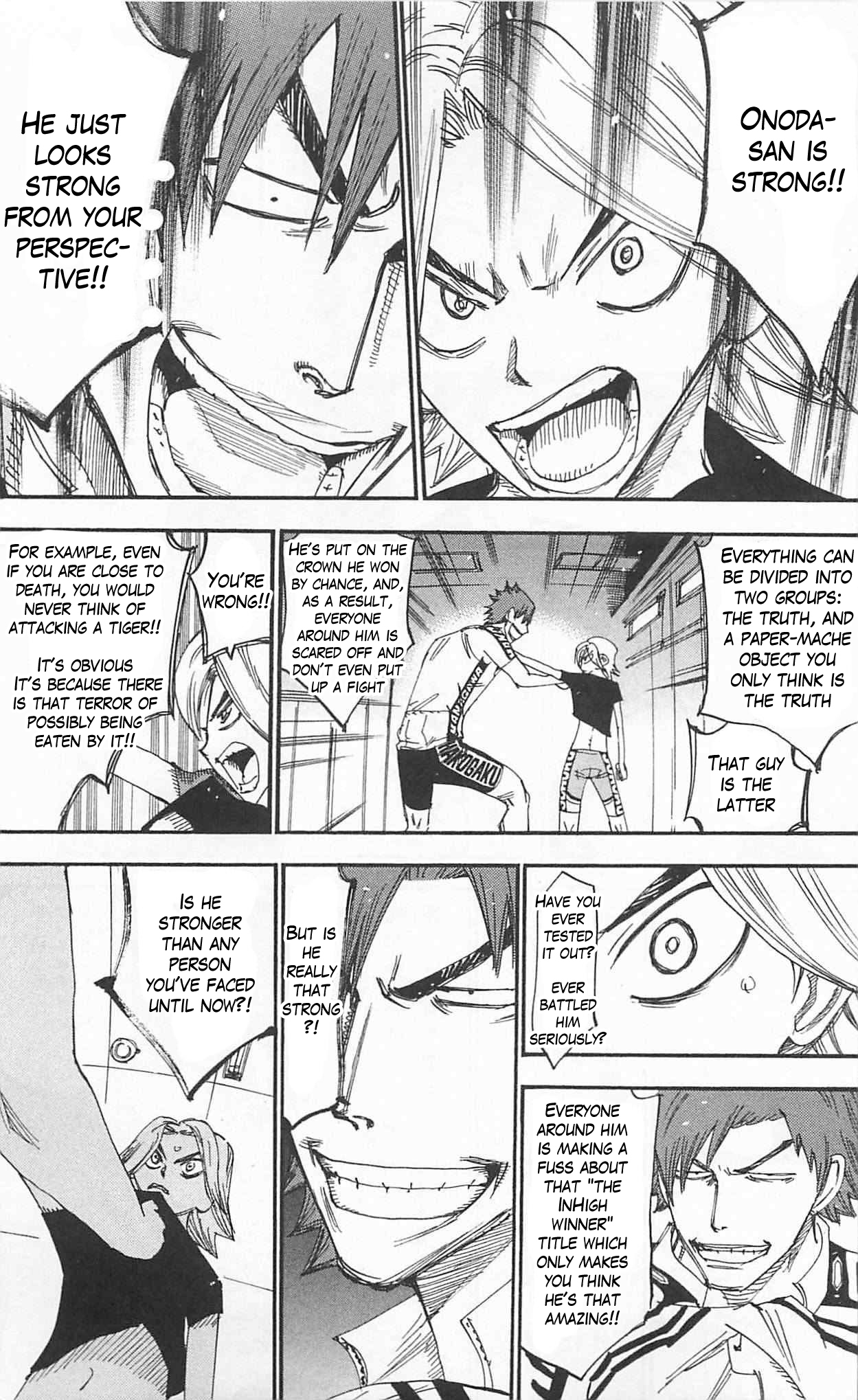 Yowamushi Pedal chapter 297 page 7