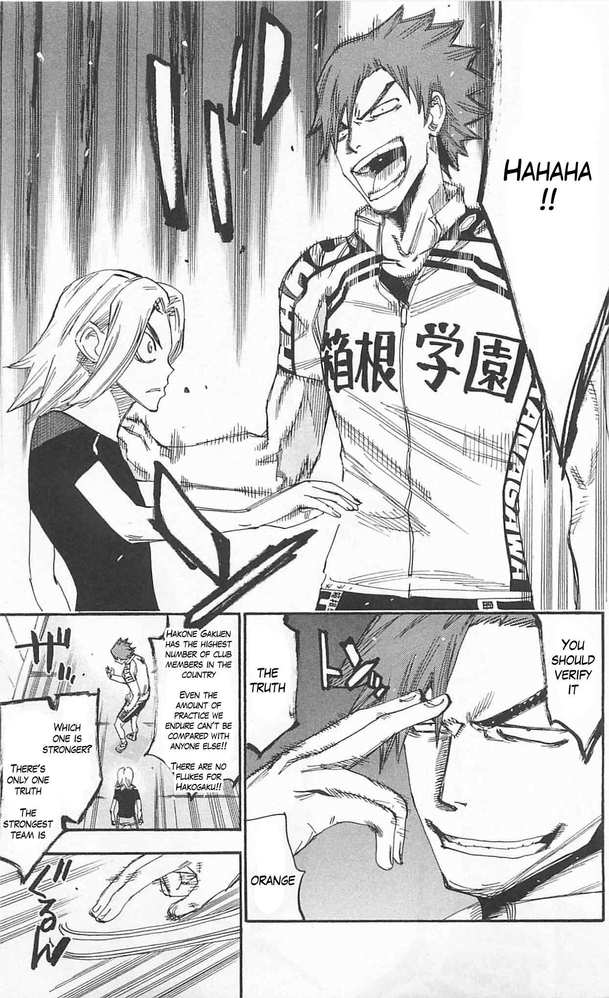 Yowamushi Pedal chapter 297 page 9