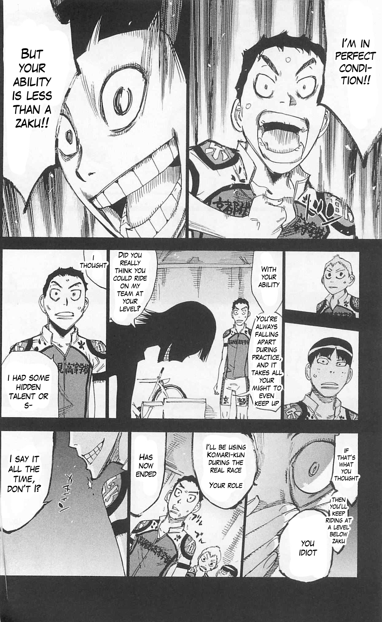 Yowamushi Pedal chapter 298 page 6