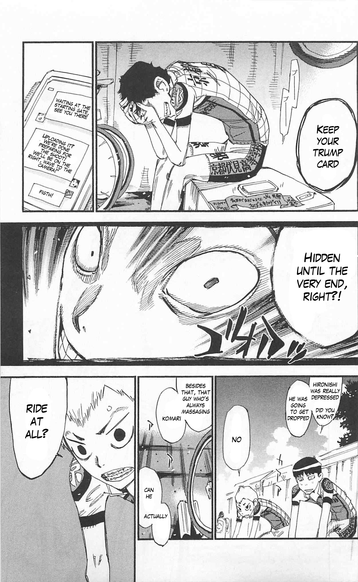 Yowamushi Pedal chapter 298 page 7