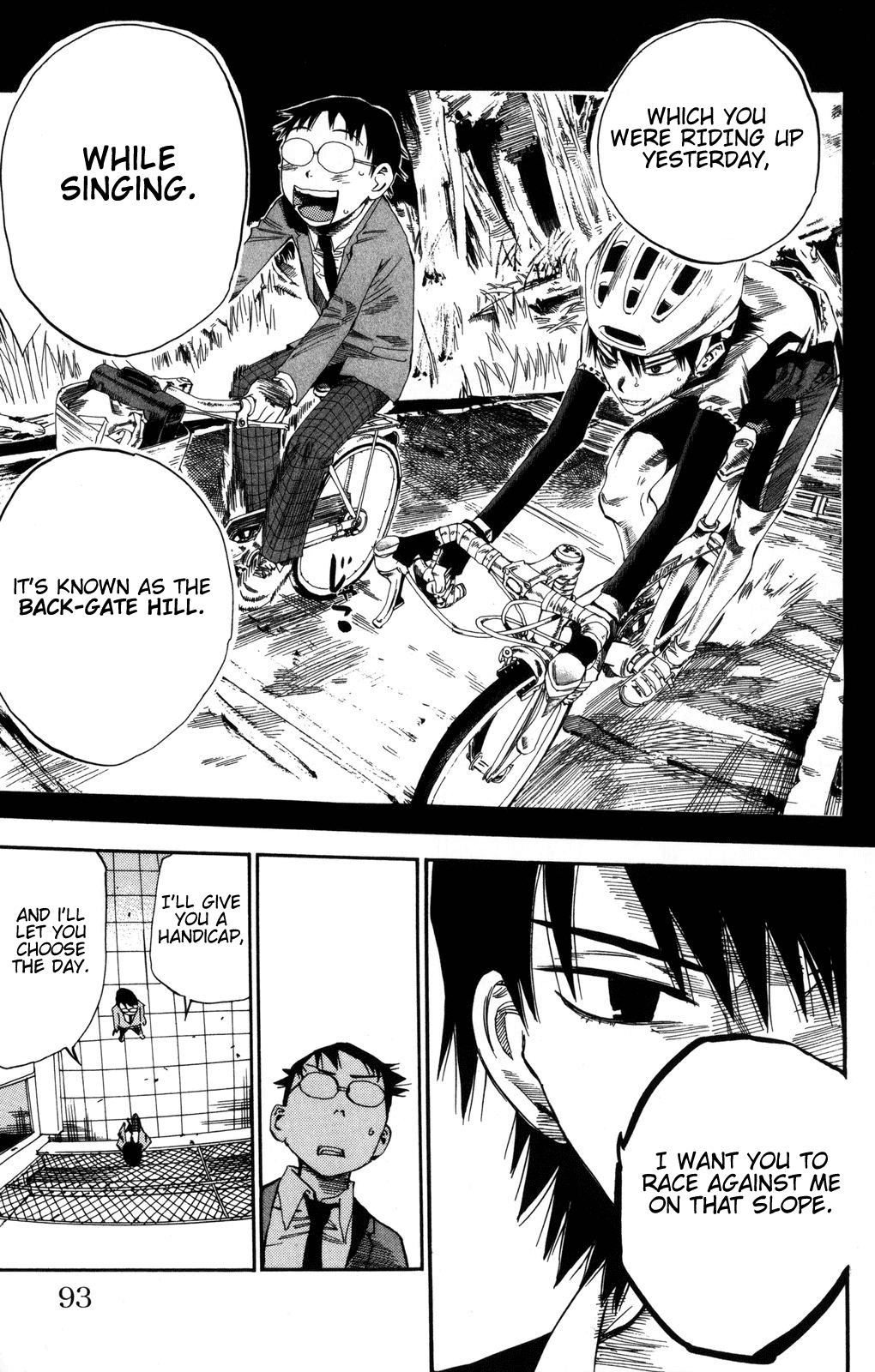 Yowamushi Pedal chapter 3 page 4