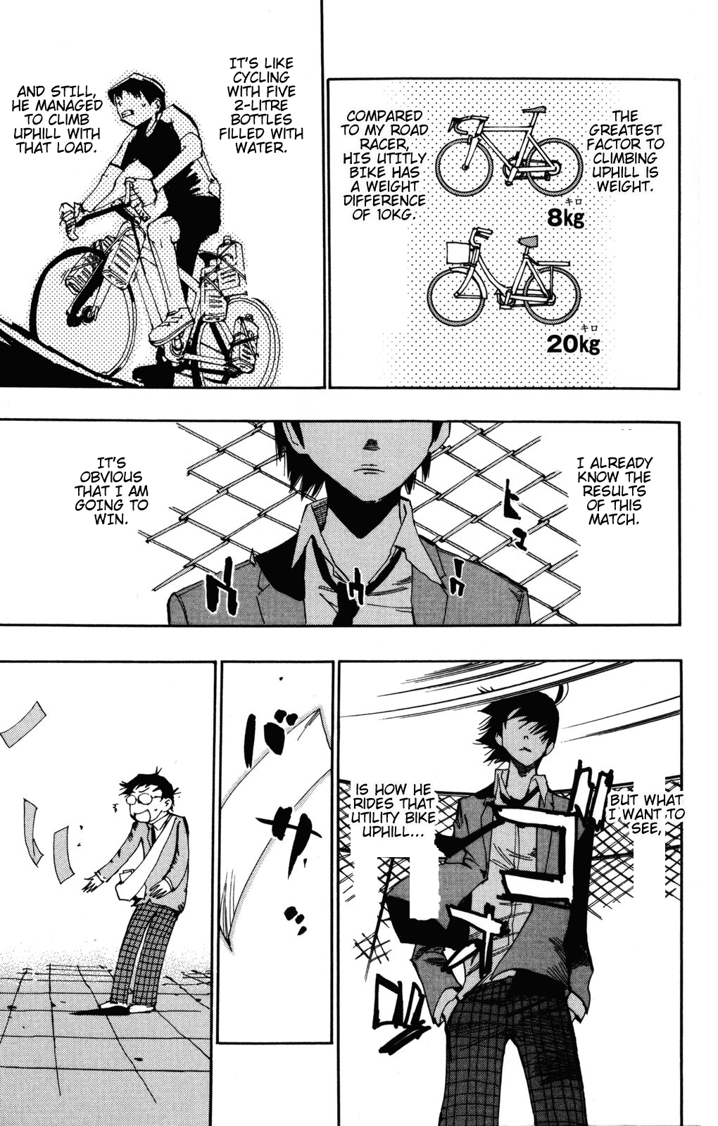 Yowamushi Pedal chapter 3 page 6