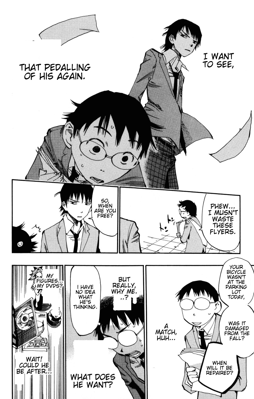 Yowamushi Pedal chapter 3 page 7