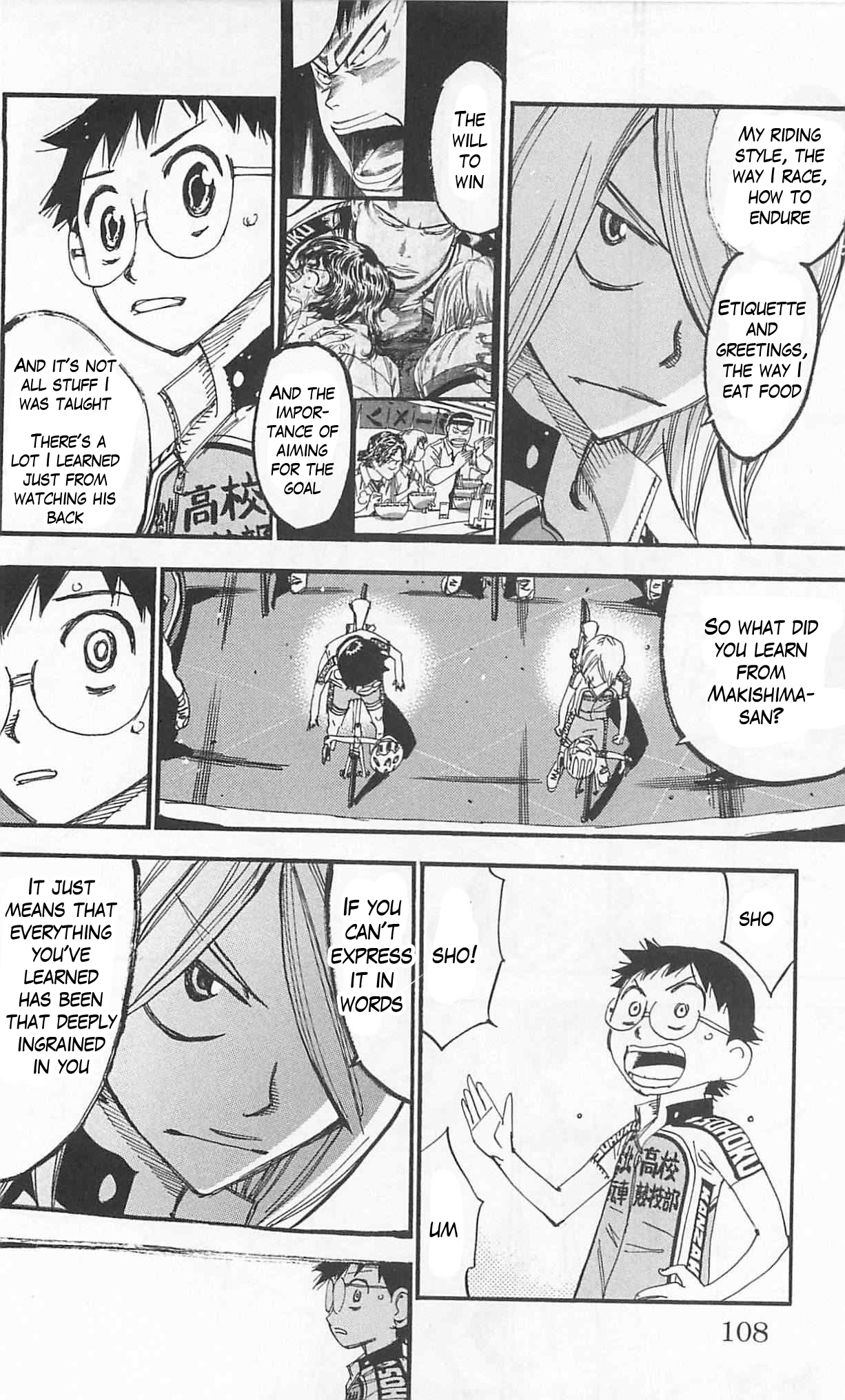 Yowamushi Pedal chapter 300 page 20